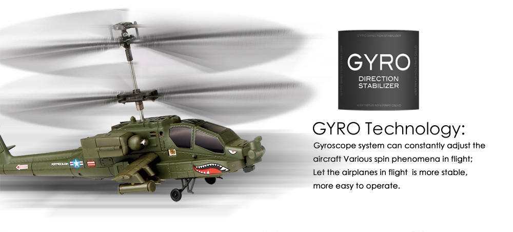 SYMA-S109G-35CH-Beast-RC-Hubschrauber-RTF-AH-64-Militaumlrmodell-Kinderspielzeug-1966587-2